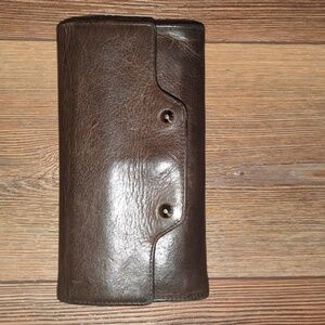 MZ Wallace Women's Brown Leather Wallet